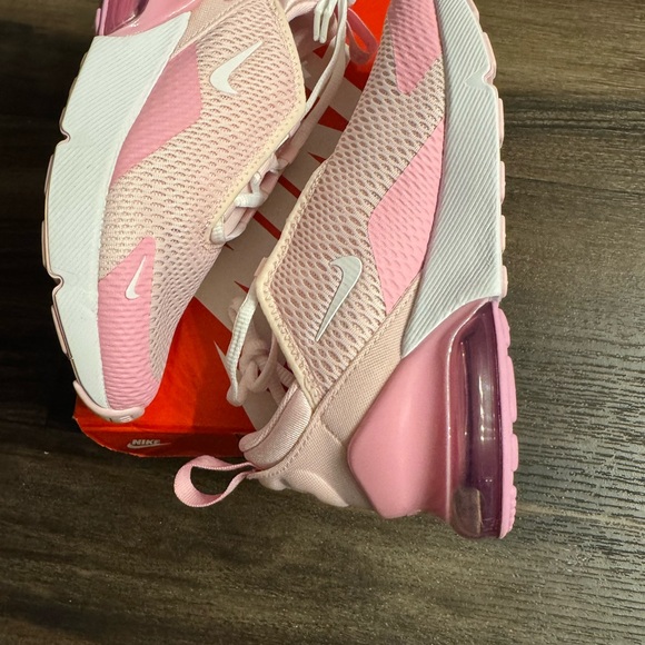 Brand New Nike Pink and White Air Max 270 Sneakers - Picture 2 of 8